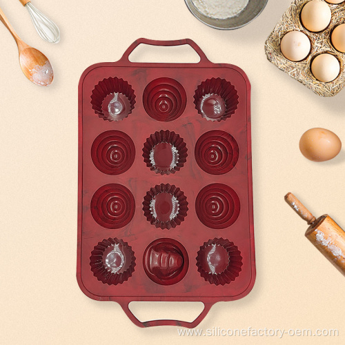 Kitchen Silicone Cake Mold Tray DIY Baking Tools